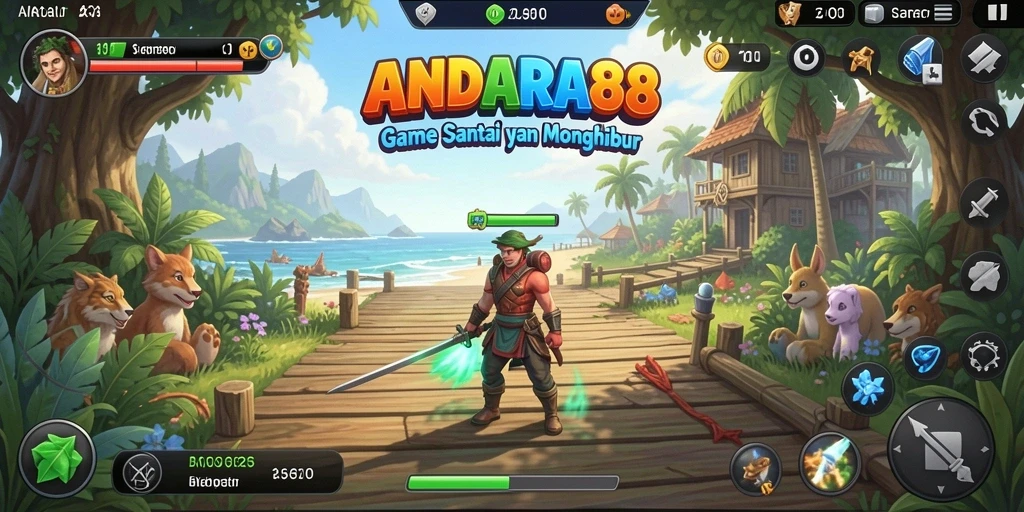 Screenshot ANDARA88 menampilkan gameplay yang menarik dan menyenangkan.