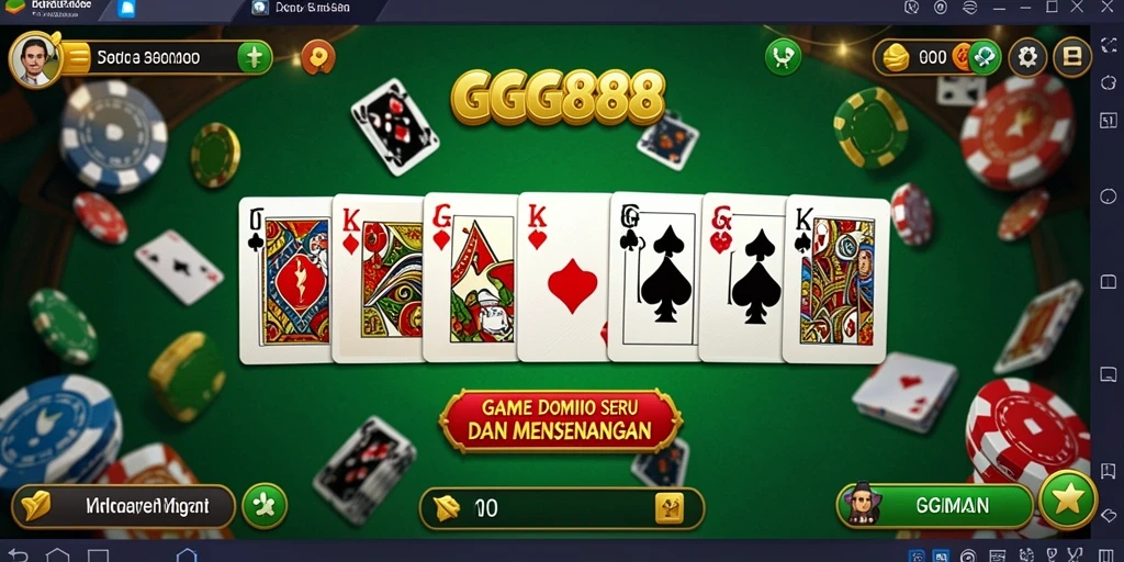 Tampilan gameplay GGG888 yang seru dan interaktif.