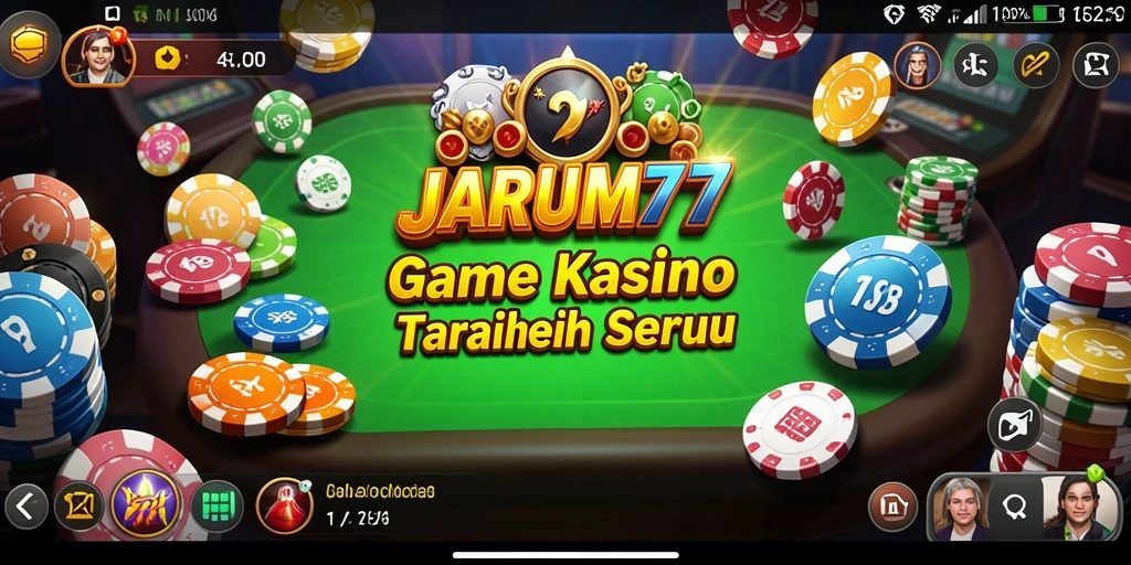 Tampilan menakjubkan gameplay JARUM77 dalam mode Kasino yang seru.