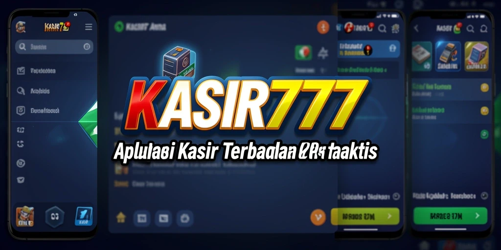 Tampilan antarmuka KASIR777 yang sederhana dan fungsional.