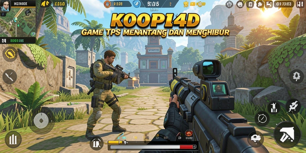 Tampilan gameplay intens di KOPI4D dengan aksi yang seru.