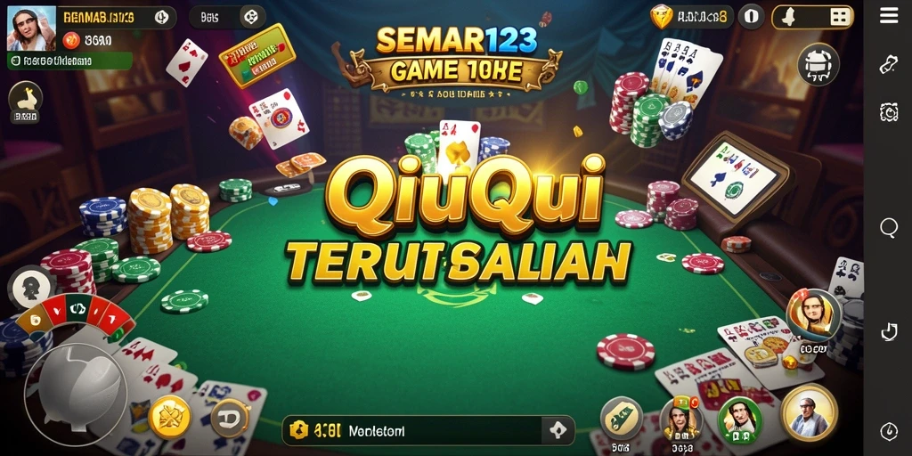 Tampilan gameplay QiuQiu yang mendebarkan di SEMAR123.
