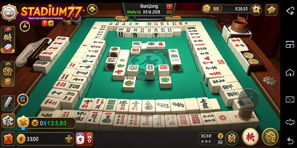 Tampilan gameplay STADIUM77 yang mendebarkan dan penuh strategi.